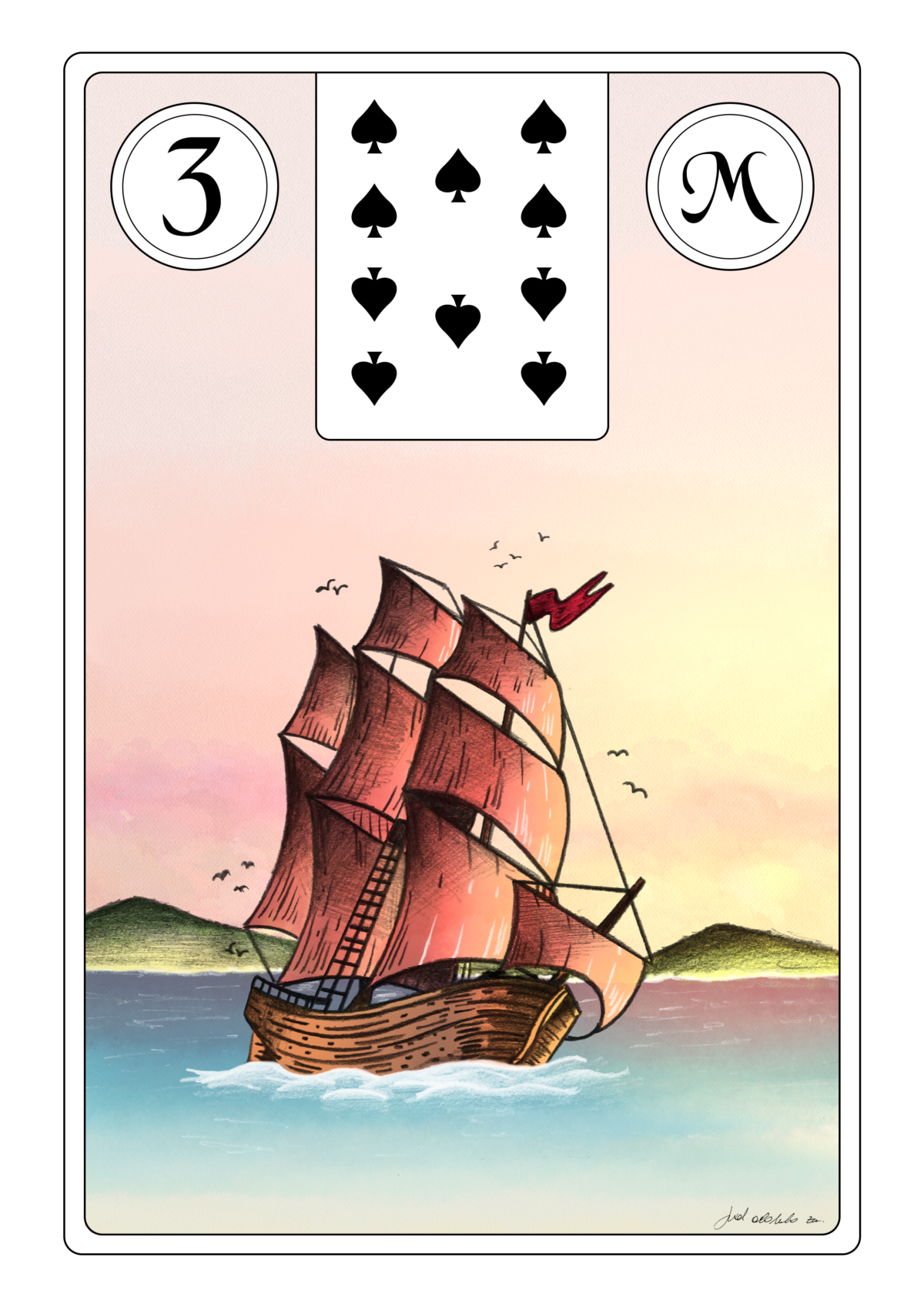 Lenormand Monatskarte März 2024